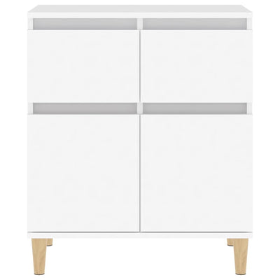 Sideboard White 60x35x70 cm Engineered Wood