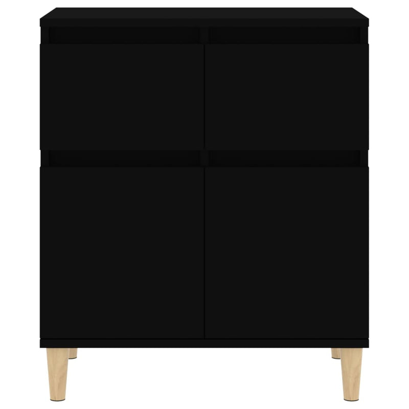 Sideboard Black 60x35x70 cm Engineered Wood