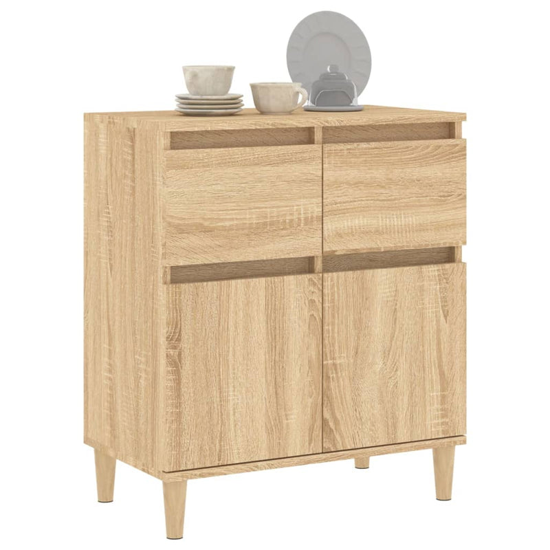 Sideboard Sonoma Oak 60x35x70 cm Engineered Wood