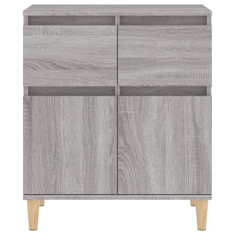 Sideboard Grey Sonoma 60x35x70 cm Engineered Wood