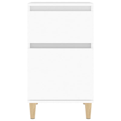 Bedside Cabinets 2 pcs White 40x35x70 cm