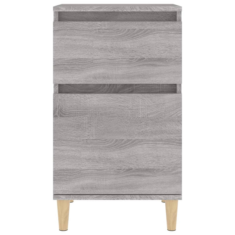 Bedside Cabinet Grey Sonoma 40x35x70 cm