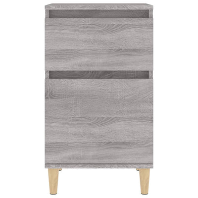 Bedside Cabinets 2 pcs Grey Sonoma 40x35x70 cm