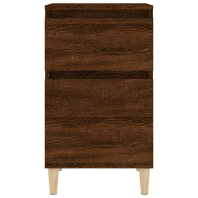 Bedside Cabinet Brown Oak 40x35x70 cm