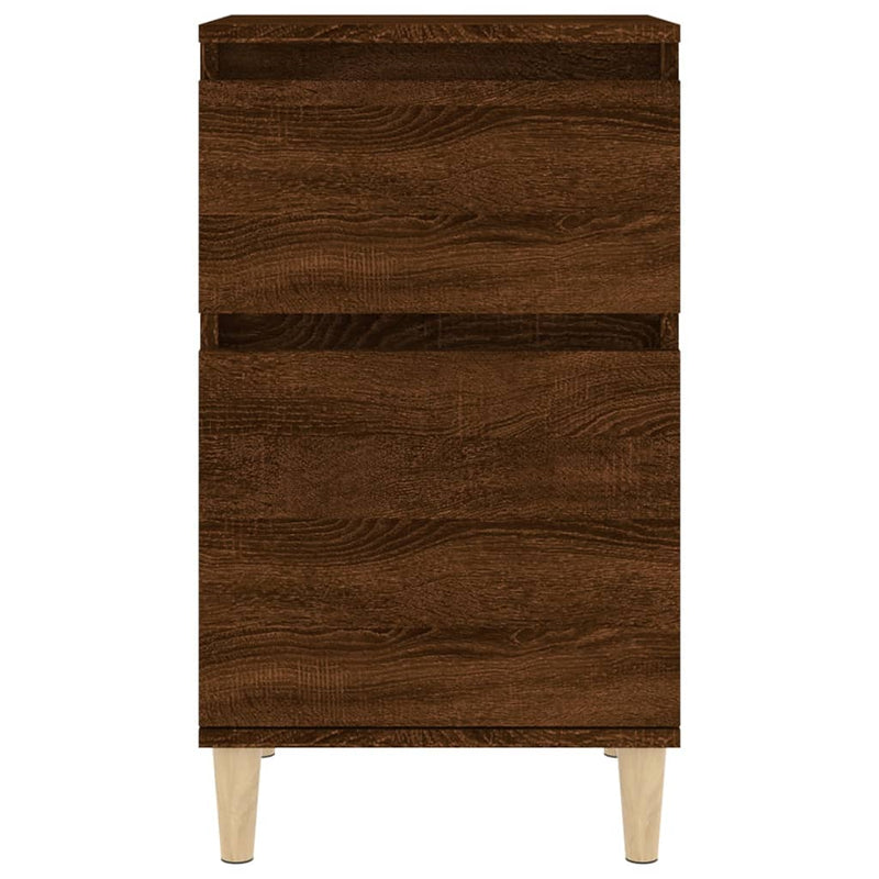 Bedside Cabinet Brown Oak 40x35x70 cm