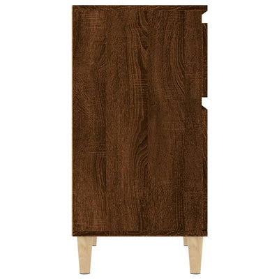 Bedside Cabinets 2 pcs Brown Oak 40x35x70 cm