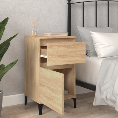 Bedside Cabinets 2 pcs Sonoma Oak 40x35x70 cm