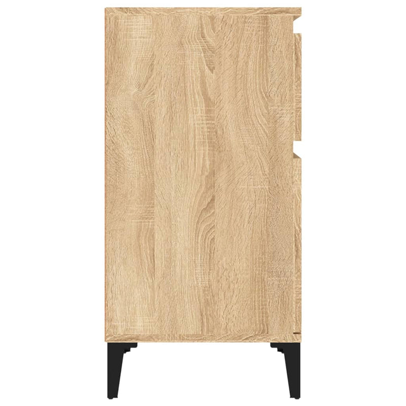 Bedside Cabinets 2 pcs Sonoma Oak 40x35x70 cm