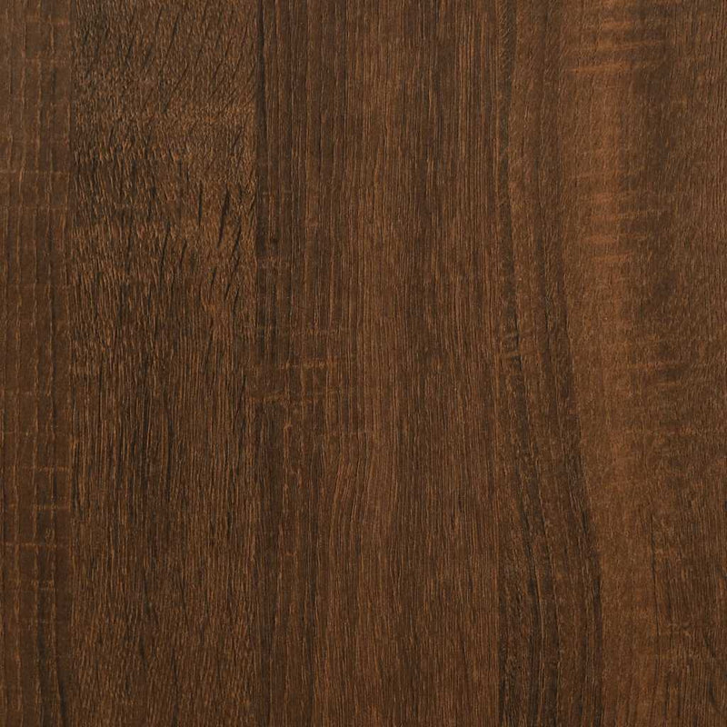 Bathroom Cabinet Brown Oak 65x33x60 cm Engineered Wood