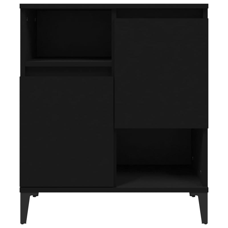 Sideboard Black 60x35x70 cm Engineered Wood