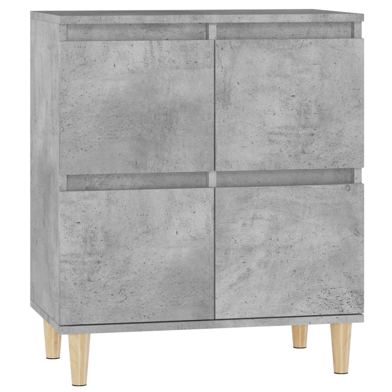 Sideboard Concrete Grey 60x35x70 cm Engineered Wood