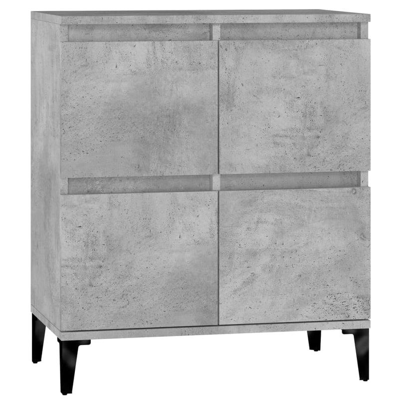 Sideboard Concrete Grey 60x35x70 cm Engineered Wood