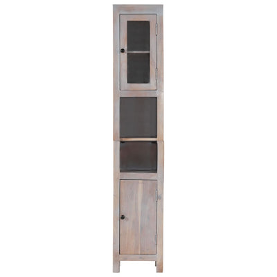 Bathroom Cabinet 30x25x160 cm Solid Wood Acacia