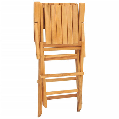 Folding Garden Chairs 2 pcs 55x61x90 cm Solid Wood Teak