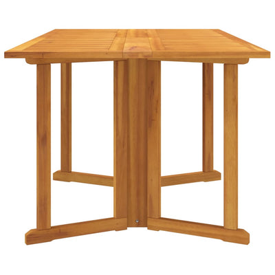 Folding Butterfly Garden Table 150x90x75 cm Solid Wood Teak