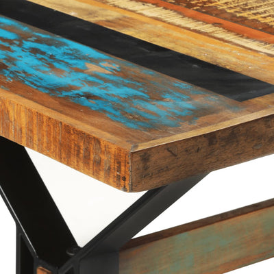 Dining Table 180x90x73 cm Solid Wood Reclaimed