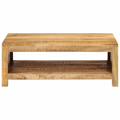 Coffee Table 80x55x30 cm Solid Wood Mango