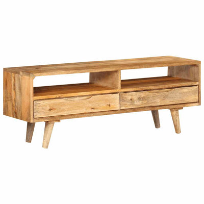 TV Cabinet 140x30x41 cm Solid Wood Mango