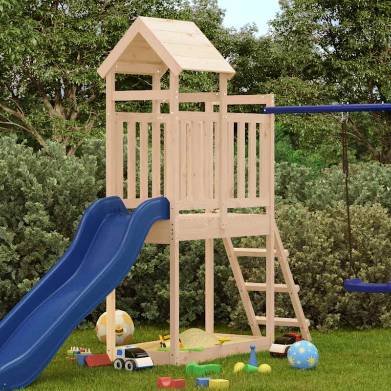 Outdoor Playset 53x110x214 cm Solid Wood Pine