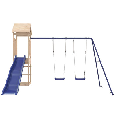 Outdoor Playset Solid Wood Pine