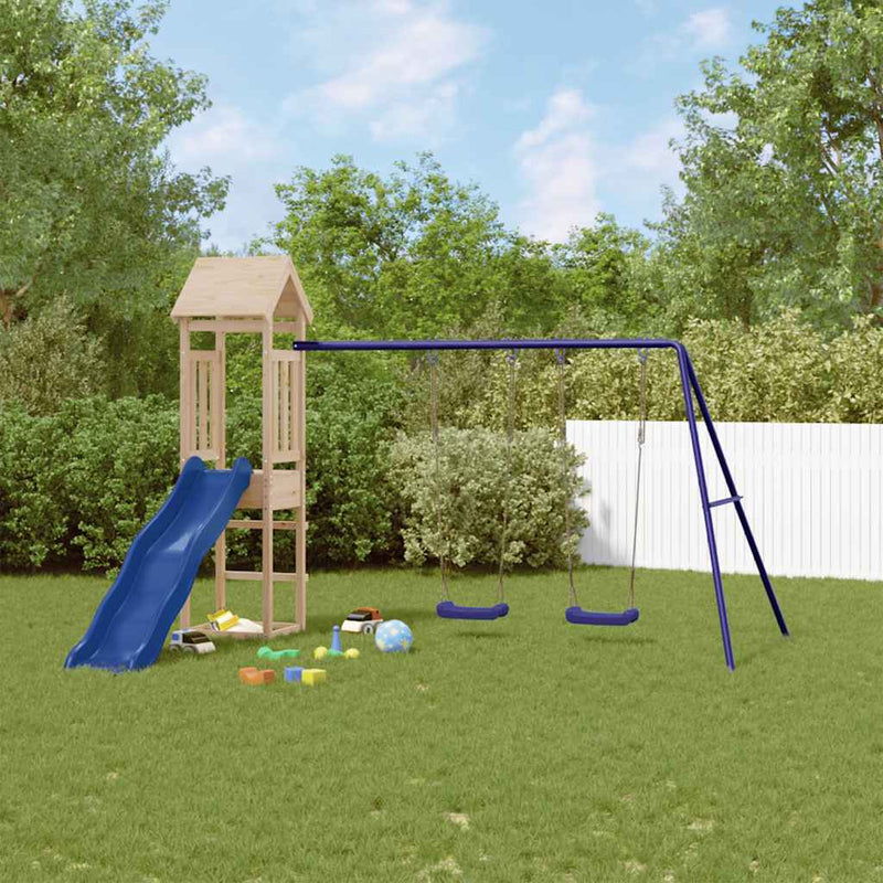 Outdoor Playset Solid Wood Pine