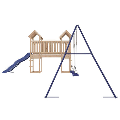 Outdoor Playset Solid Wood Pine