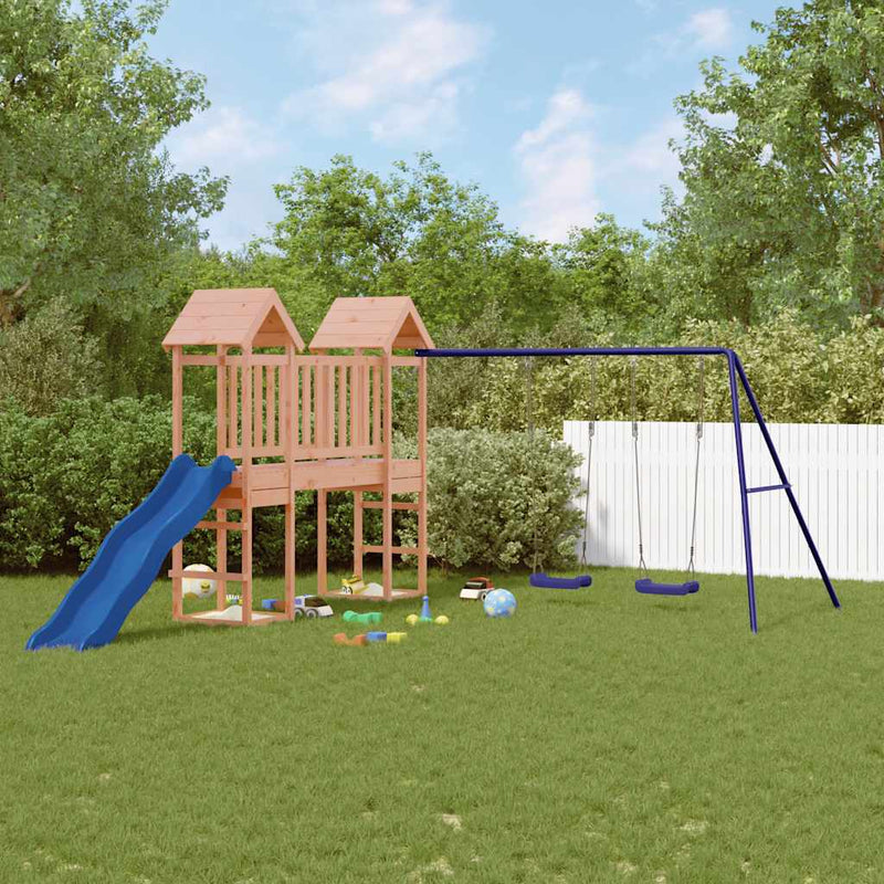 Outdoor Playset Solid Wood Douglas