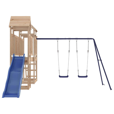 Outdoor Playset Solid Wood Pine