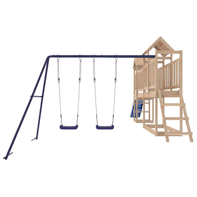 Outdoor Playset Solid Wood Pine