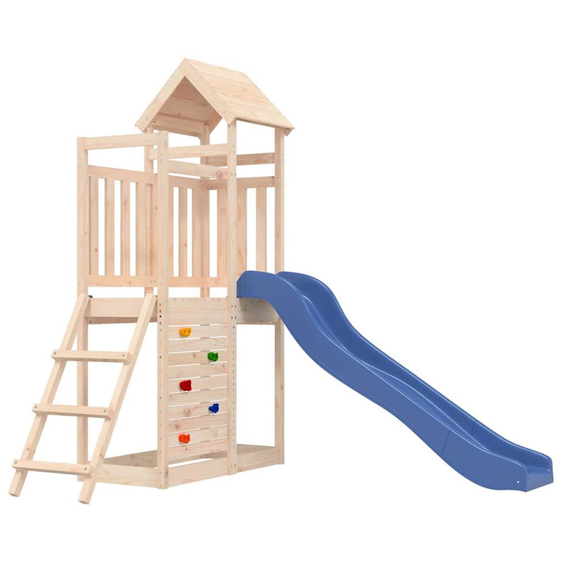 Outdoor Playset Solid Wood Pine