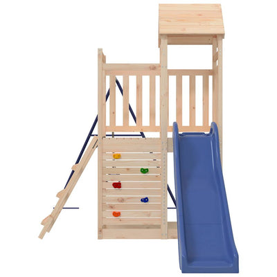 Outdoor Playset Solid Wood Pine