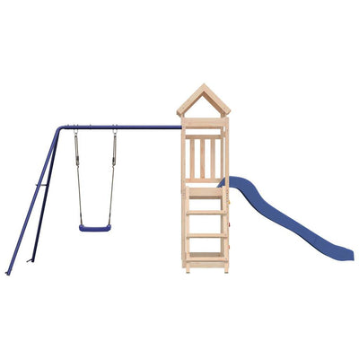 Outdoor Playset Solid Wood Pine