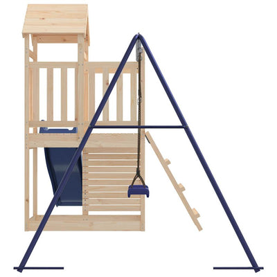 Outdoor Playset Solid Wood Pine