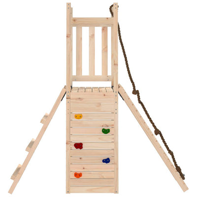 Outdoor Playset Solid Wood Pine