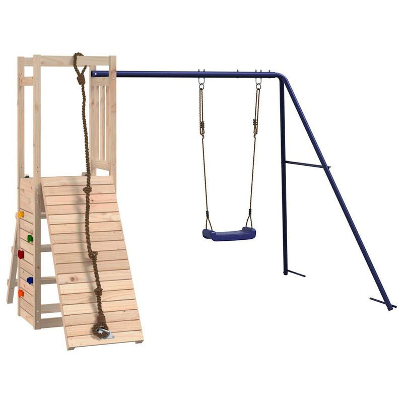 Outdoor Playset Solid Wood Pine