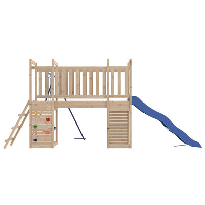 Outdoor Playset Solid Wood Pine