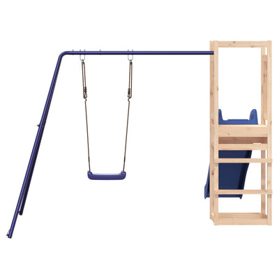 Outdoor Playset Solid Wood Pine