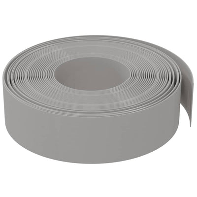 Garden Edgings 5 pcs Grey 10 m 15 cm Polyethylene