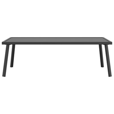 Garden Coffee Table Anthracite 110x55x35cm Steel