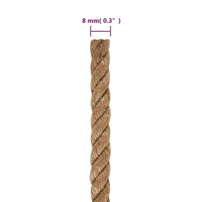 Jute Rope 100 m Long 8 mm Thick