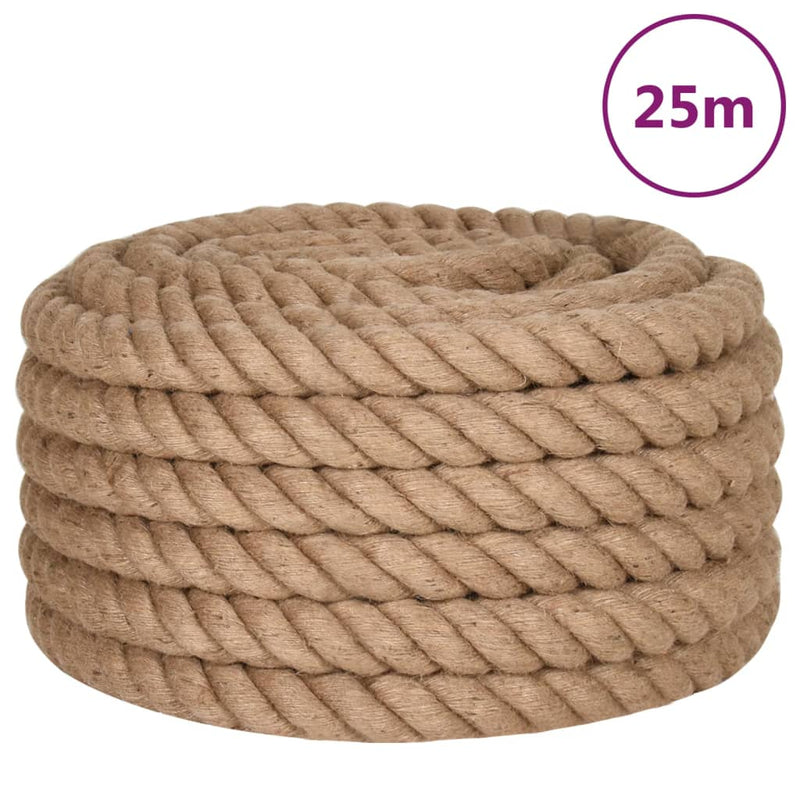 Jute Rope 25 m Long 36 mm Thick