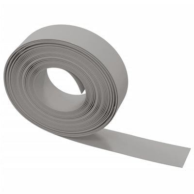 Garden Edging Grey 10 m 15 cm Polyethylene