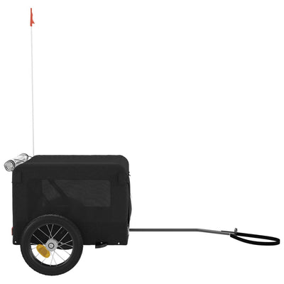 Pet Bike Trailer Black Oxford Fabric&Iron