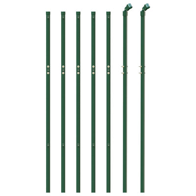 Chain Link Fence Green 1x10 m