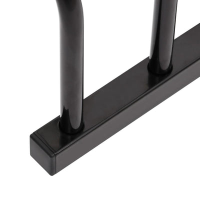 Bike Rack for 6 Bikes Black Steel