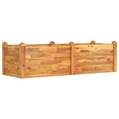 Garden Raised Bed 160x60x44 cm Solid Wood Acacia