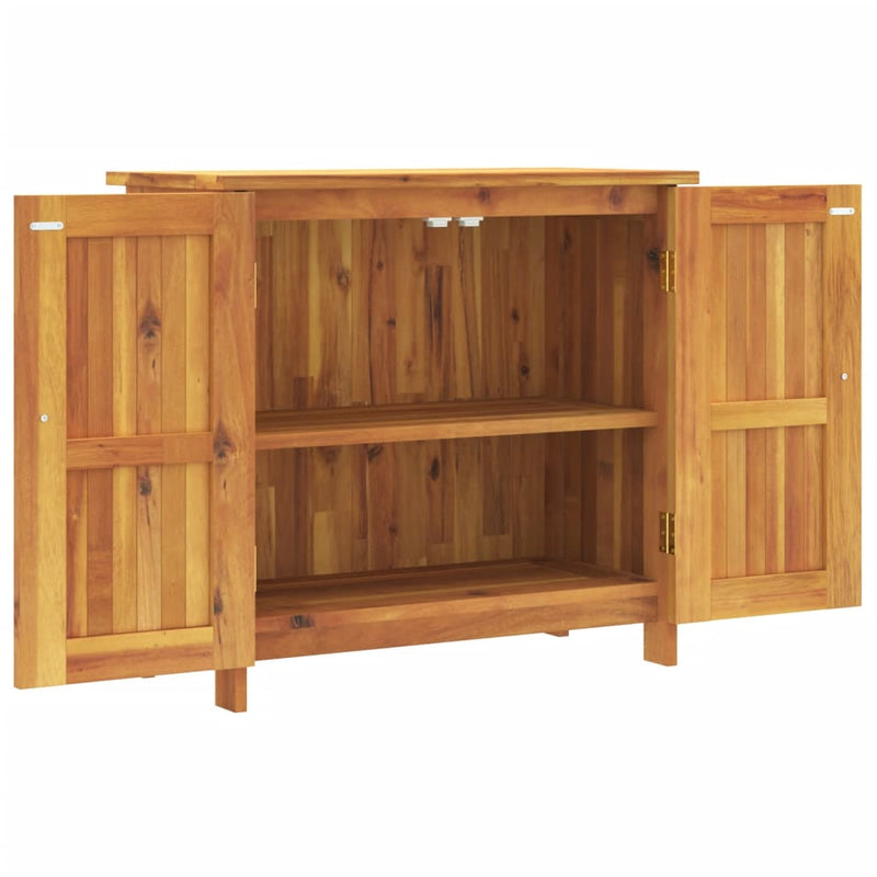 Garden Cabinet 75x35x70 cm Solid Wood Acacia