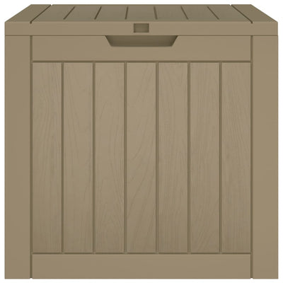 Garden Storage Box Grey 55.5x43x53 cm Polypropylene