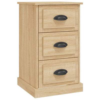 Bedside Cabinet Sonoma Oak 39x39x67 cm Engineered Wood