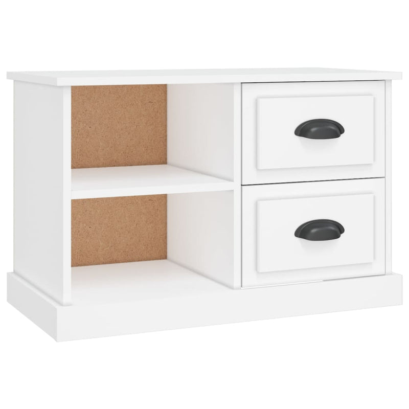 TV Cabinet White 73x35.5x47.5 cm Engineered Wood